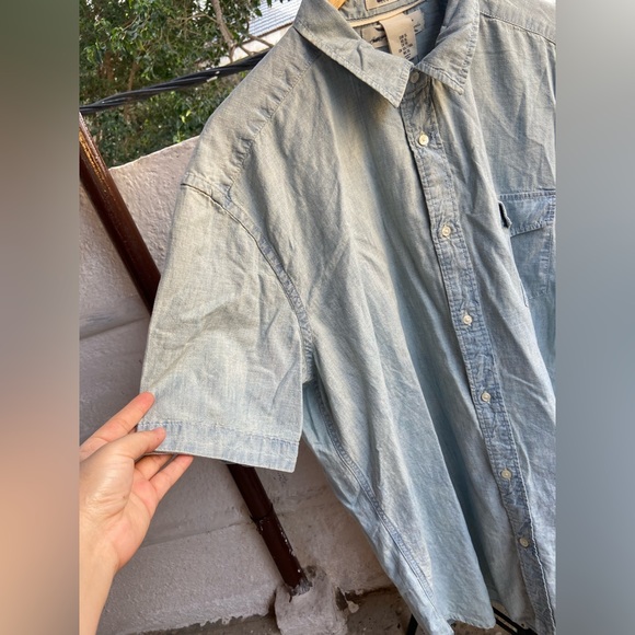 Label of Graded Goods Denim Shirt. Size- XL - Picture 5 of 8